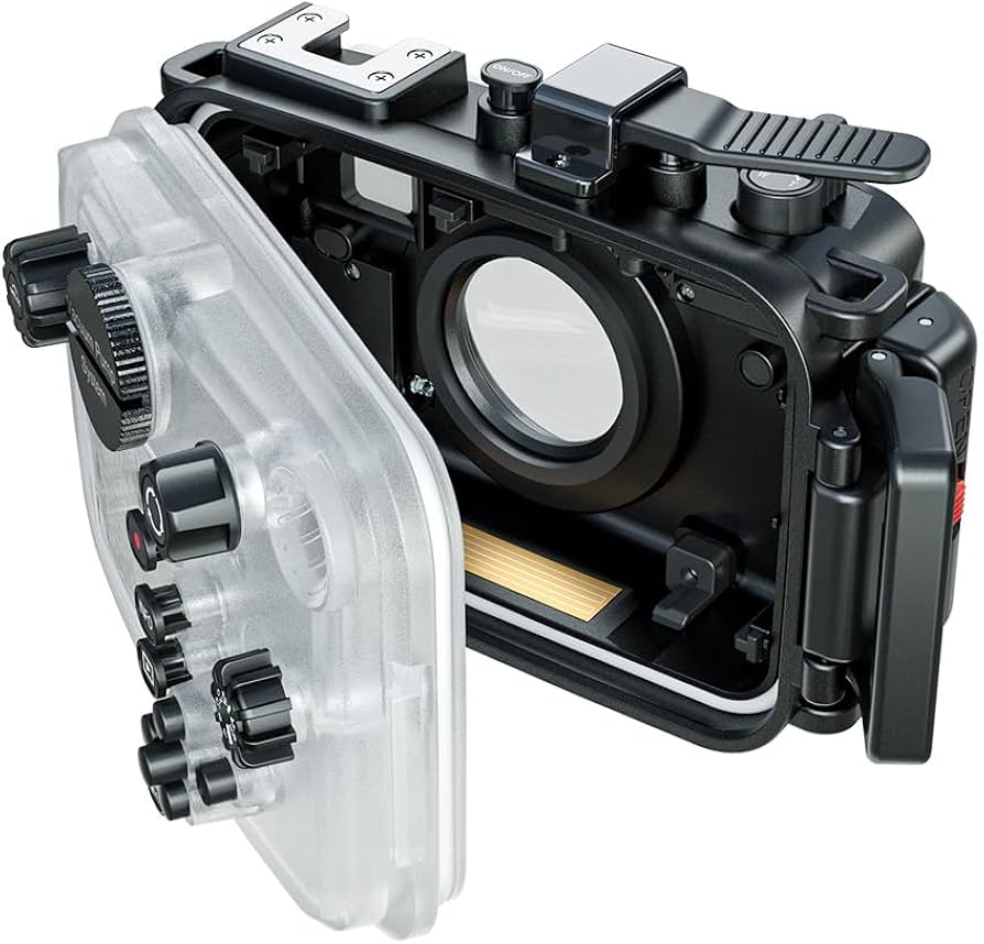 Amazon.co.jp: fangzi 防水ケース TG7 カメラ防水ケースハウジング