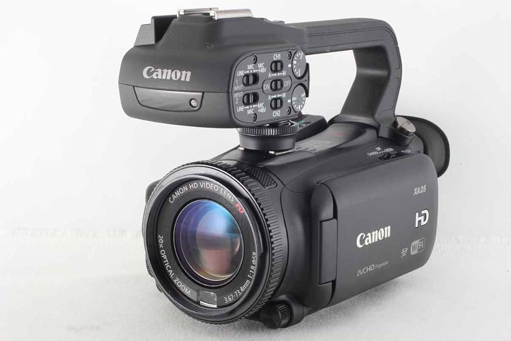 Amazon | Canon 業務用フルHDビデオカメラ XA25 | ビデオカメラ 通販