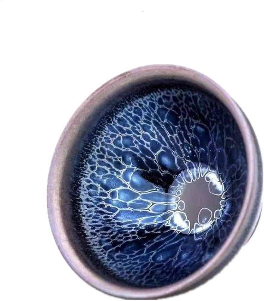 Amazon｜天目茶碗 油滴建盞 曜変天目盞 抹茶碗 手作り窯作 茶杯 茶器