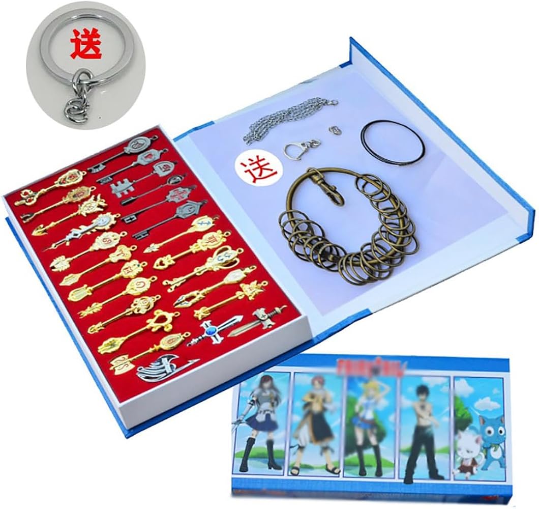 Amazon.co.jp: [JKS] フェアリー テイル ルーシィ 星霊の鍵 25セット