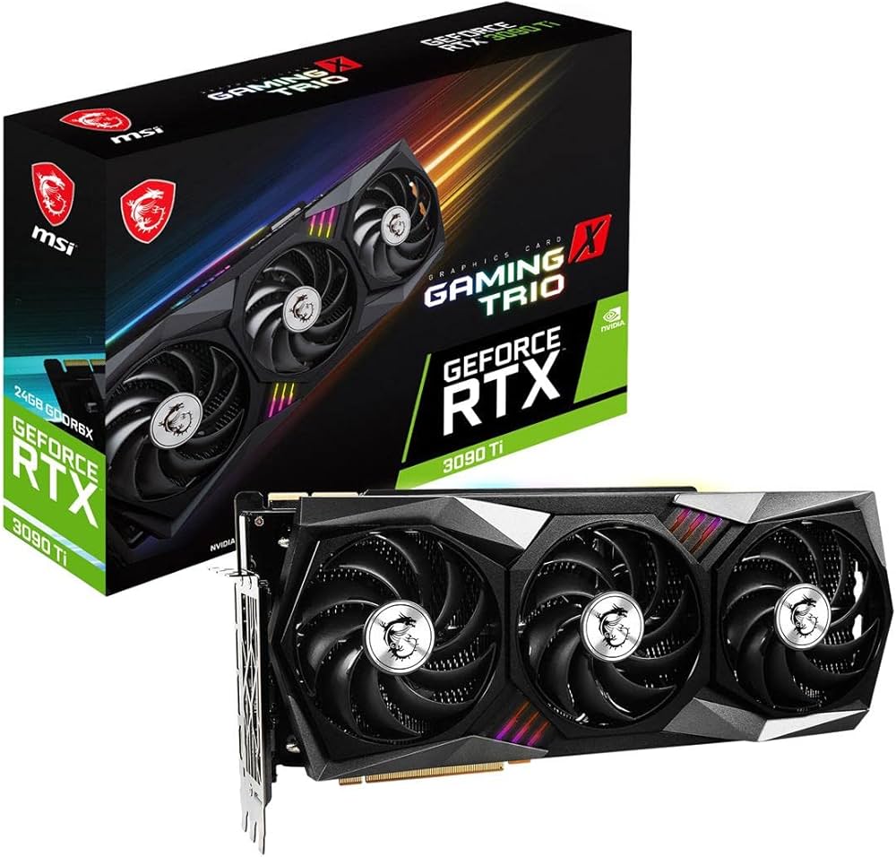 Amazon | MSI GeForce RTX 3090 Ti GAMING X TRIO 24G グラフィックス