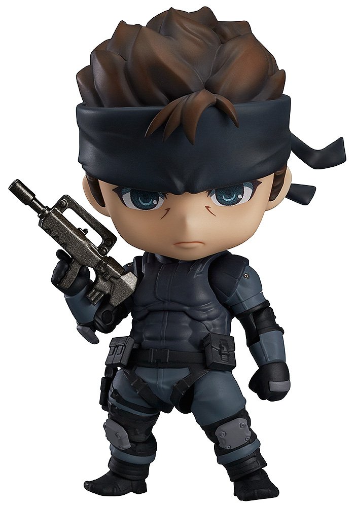 Amazon.com: Good Smile Metal Gear Solid: Solid Snake Nendoroid