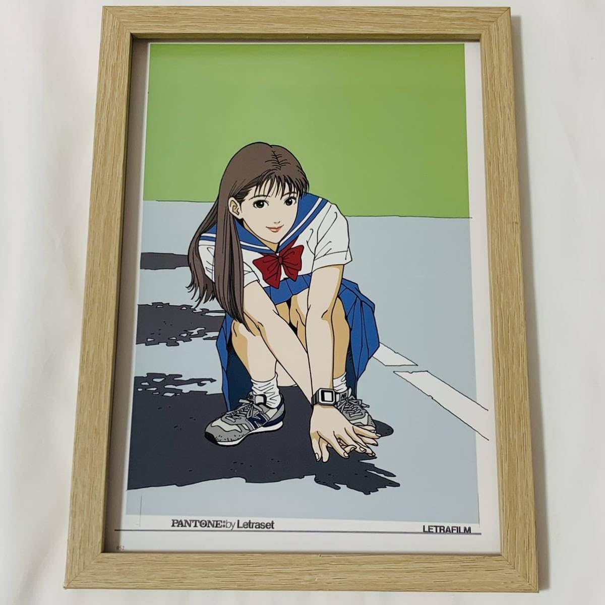 Amazon.co.jp: 江口寿史 イラスト 額装品 B5サイズ ポスター風