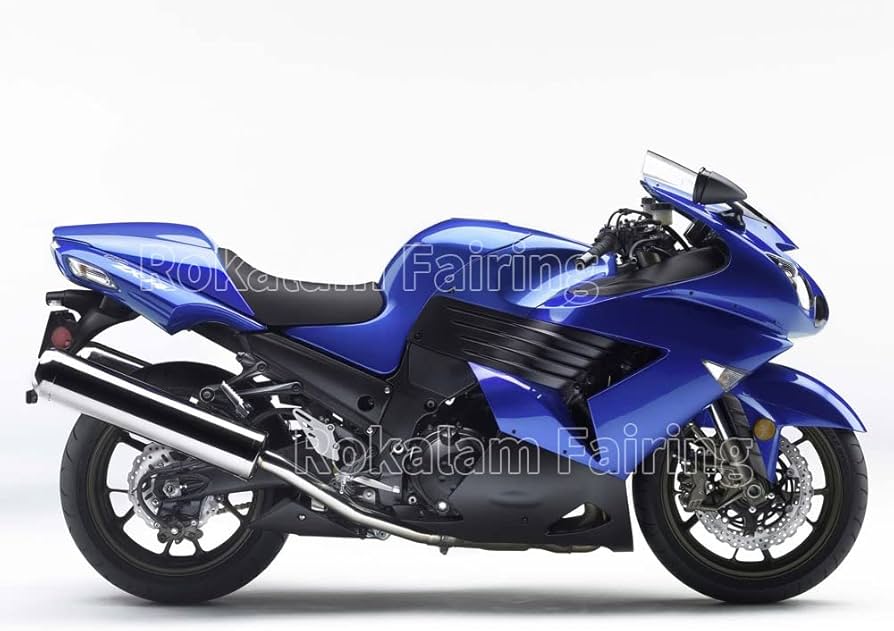 Amazon | ZX-14R 2006-2011 青 黒 カウリングキット ZX14R ZZR1400 ZX