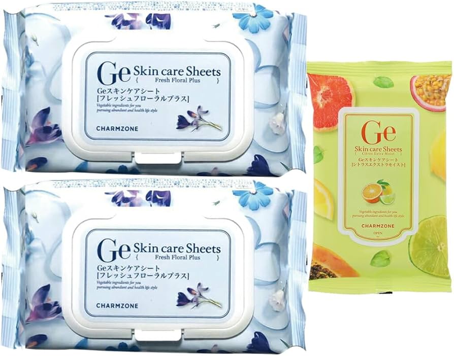 Amazon | チャームゾーン Geスキンケアシート フレッシュフローラル