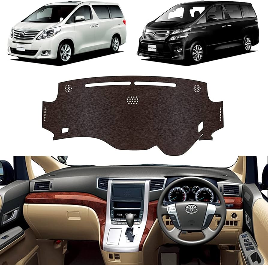 Amazon | アルファード ヴェルファイア 20系 ダッシュ マット レザー