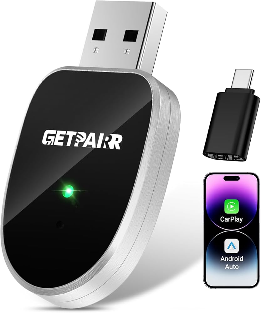 Amazon.co.jp: GETPAIRR CarPlay & Android Auto ワイヤレスアダプター