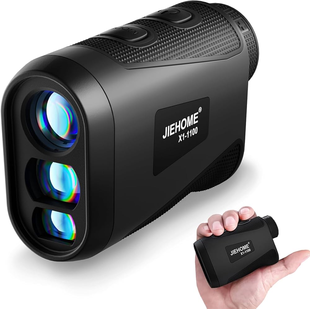 Amazon.co.jp: JIEHOME ゴルフ距離計 ゴルフレーザー距離計 1000m