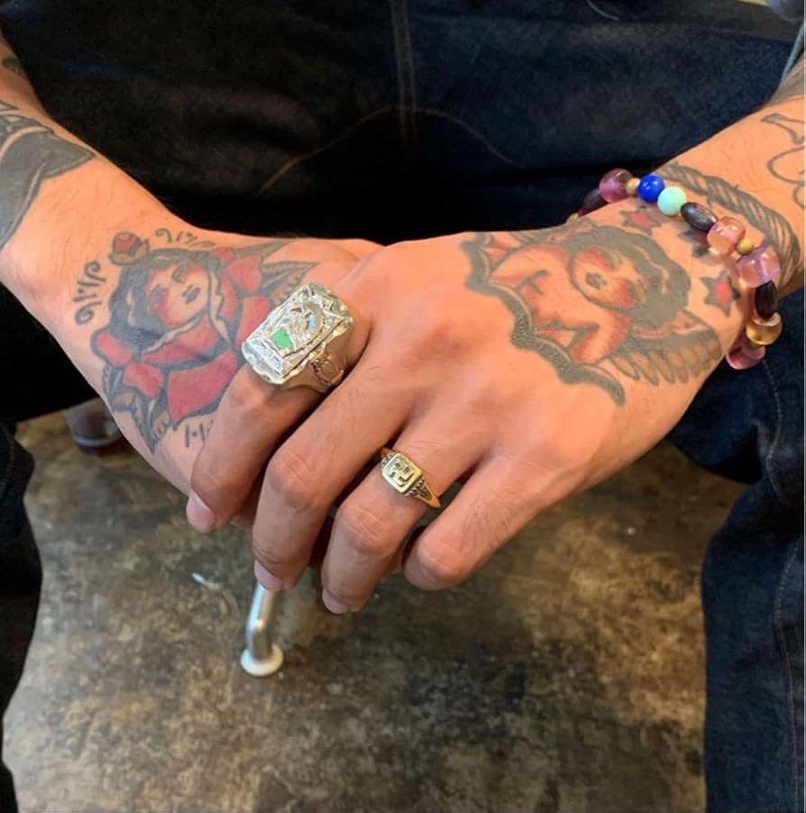 Amazon.co.jp: 山田蓮Mexican ringVintageHand made : おもちゃ