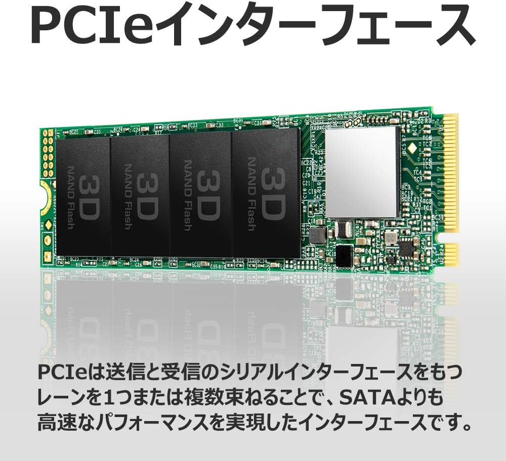 Amazon.co.jp: Transcend TS1TMTE110Q-E 1TB PCIe SSD M.2 (2280) NVMe