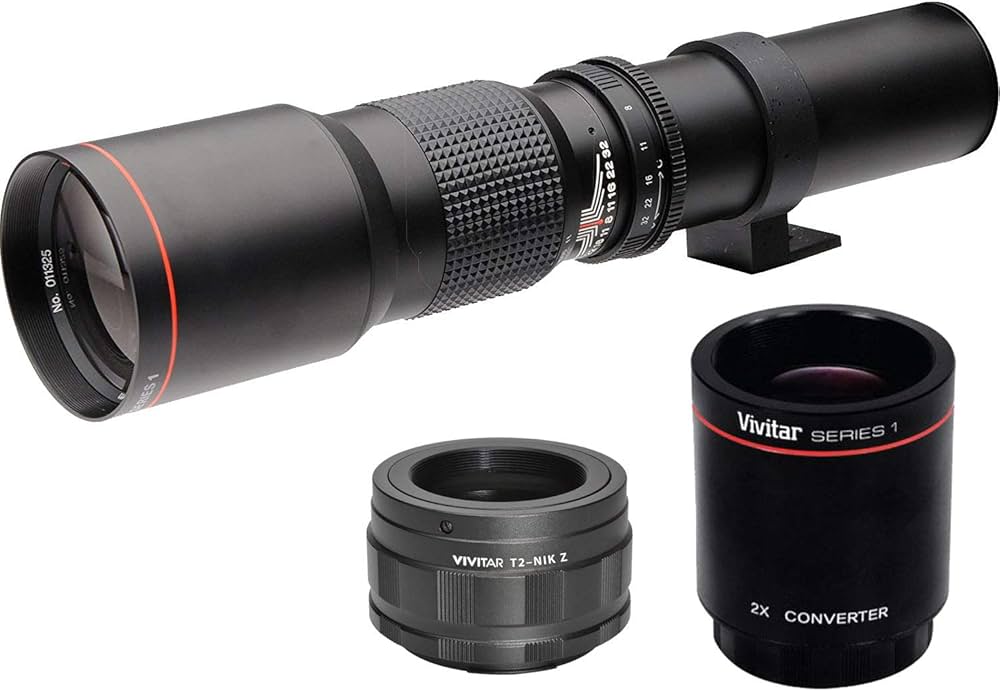 Amazon.co.jp: ハイパワー 500mm/1000mm f/8 手動望遠レンズ Nikon Z5