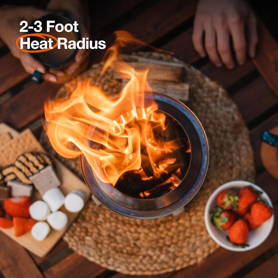 Amazon.com : Solo Stove Mesa XL, 7 Inch Tabletop Fire Pit with