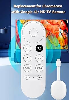 Amazon | Google Chromecast 4k Snow TV用音声リモコン G9N9N Google