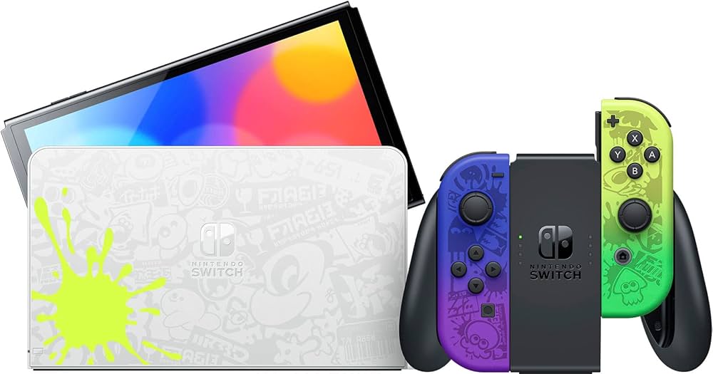 Amazon.com: Nintendo Switch – OLED Model Splatoon 3 Special