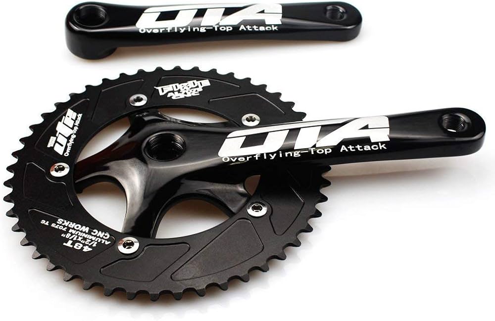 Amazon | OTAシングルスピードクランクセット48T、170mmクランクアーム