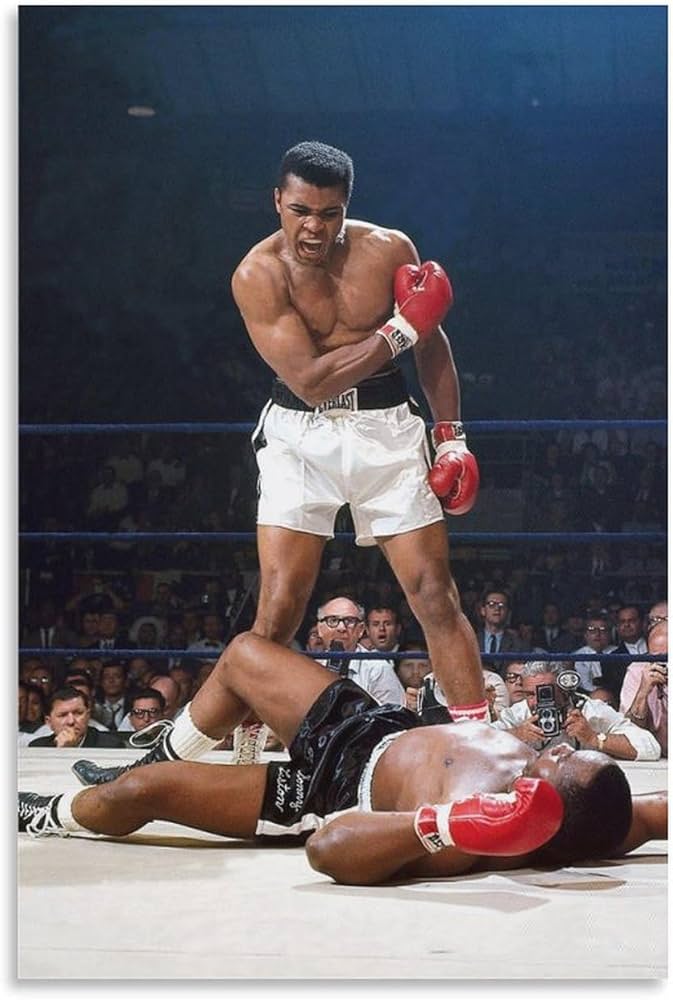 Amazon.co.jp: モハメドアリボクシングキングスターウォールアート