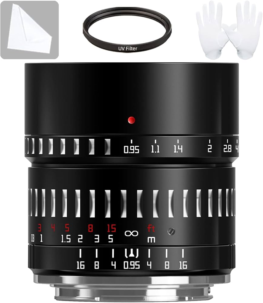 Amazon | TTArtisan 50mm F0.95 Xマウント APS-C 単焦点レンズ 富士X