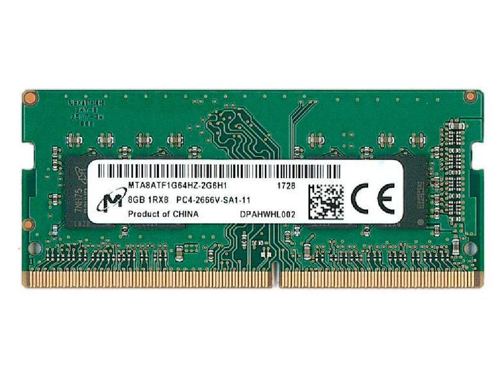 Amazon.co.jp: MICRON 8GB SO-DIMM 1Rx8 DDR4 PC4-21300 2666MHz