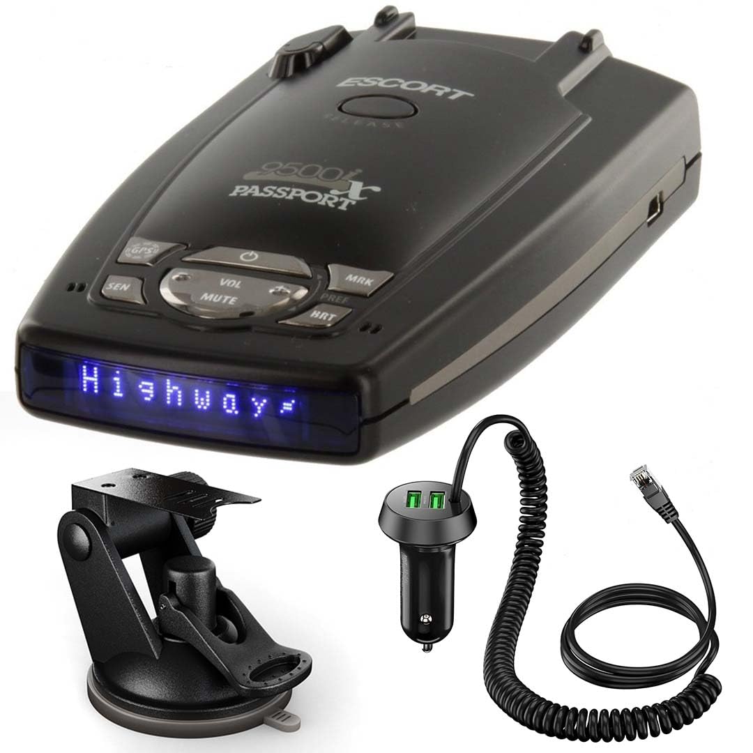 Amazon.com: Crossery Escort Passport 9500iX Radar Detector Black