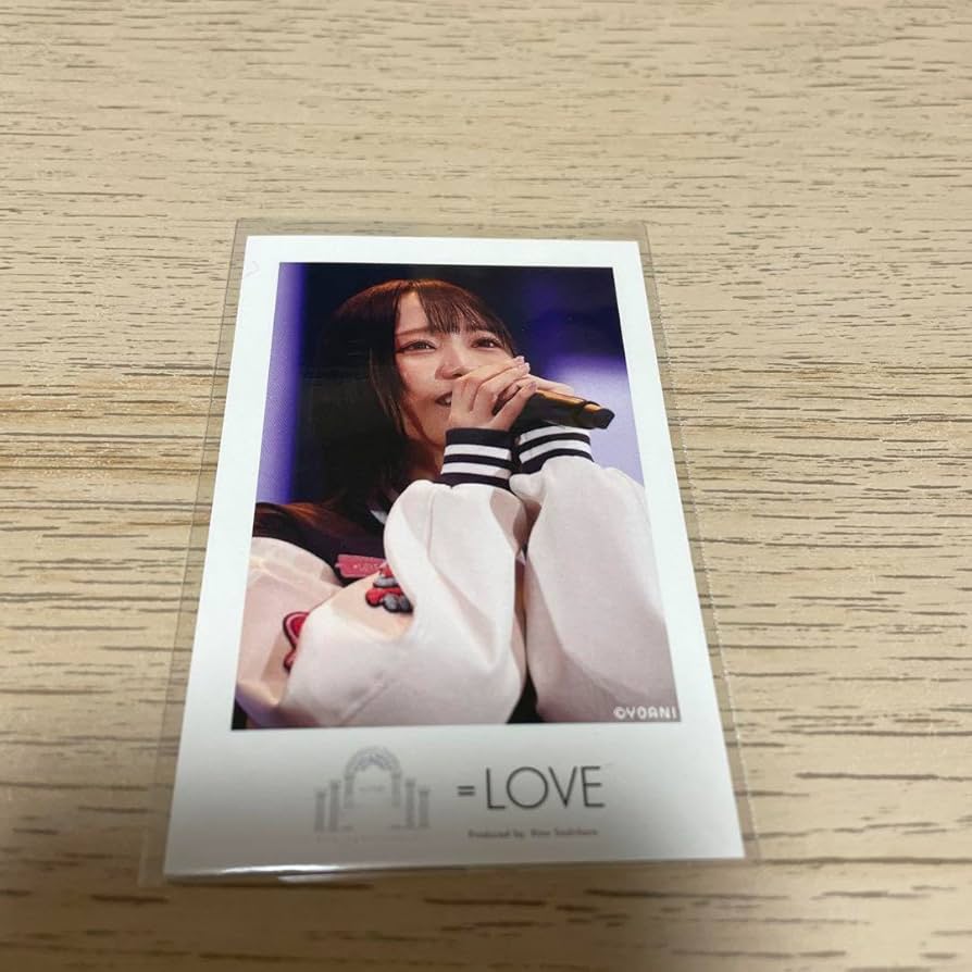 Amazon.co.jp: 野口衣織 イコラブ 5周年 ラッフルくじ 6等 チェキ風