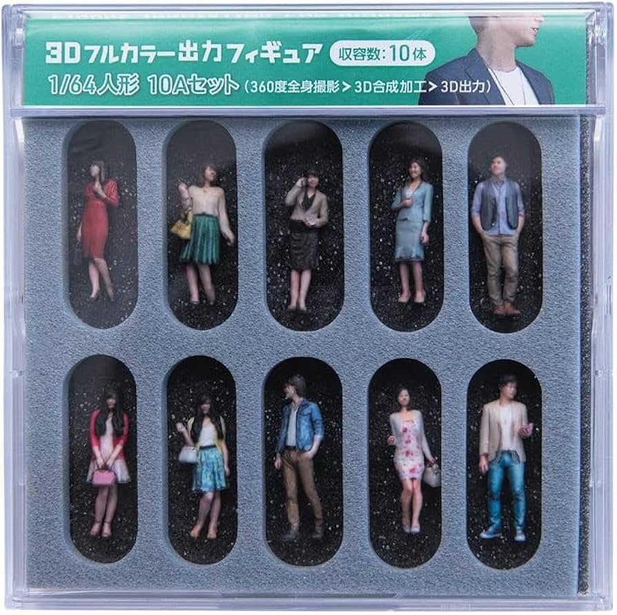 Amazon.co.jp: takeda タケダ ジオラマ人形 3Dカラー リアル