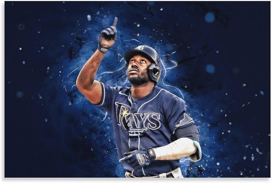 Amazon.co.jp: ランディ・アロザレーナ プロ野球外野手 ポスター 印刷