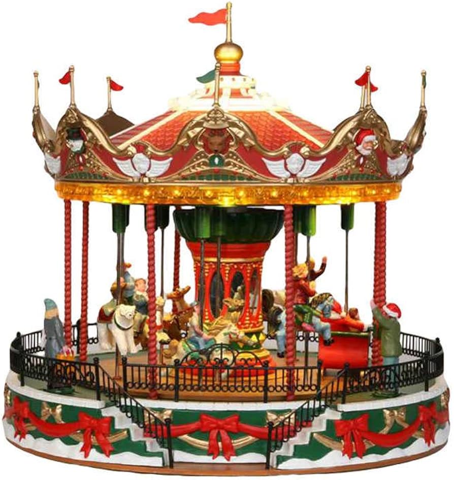HOLIDAY CAROUSEL ホリデーカルーセル クリスマス サンタ レトロ な