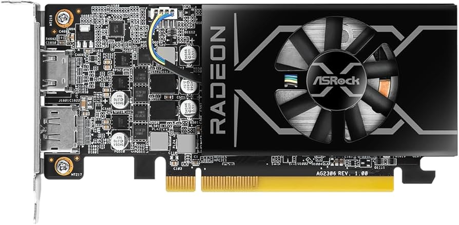 Amazon.com: ASRock Radeon RX 6400 Low Profile 4GB GDDR6 Graphics