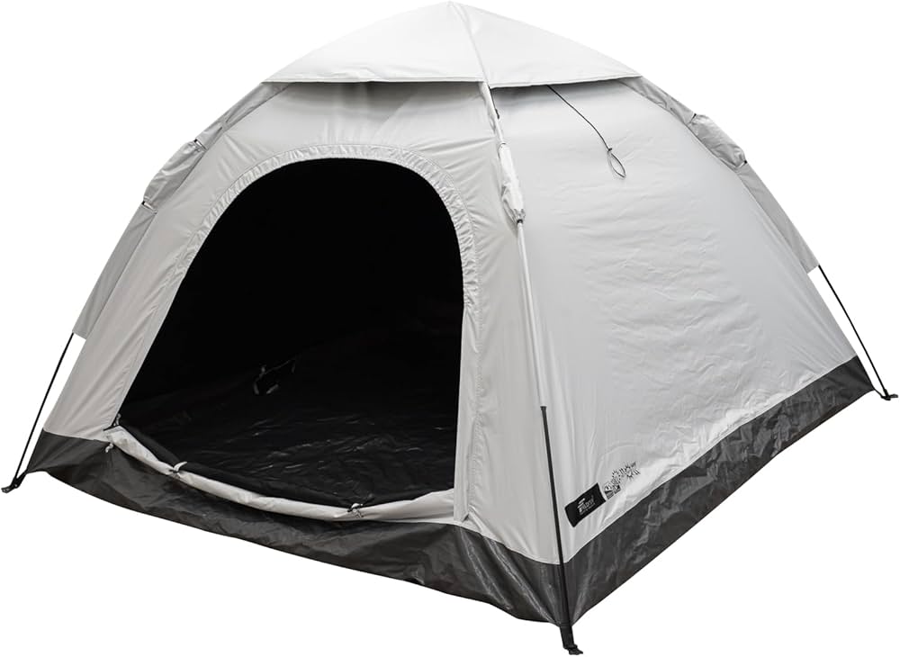 Amazon.co.jp: FIELDOOR 【完全遮光】 ワンタッチ テント 200 【2.0m