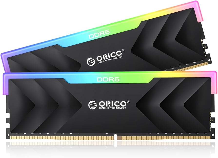 Amazon.co.jp: ORICO Raceline Neon RGB(発光型) DDR5メモリ 32GB