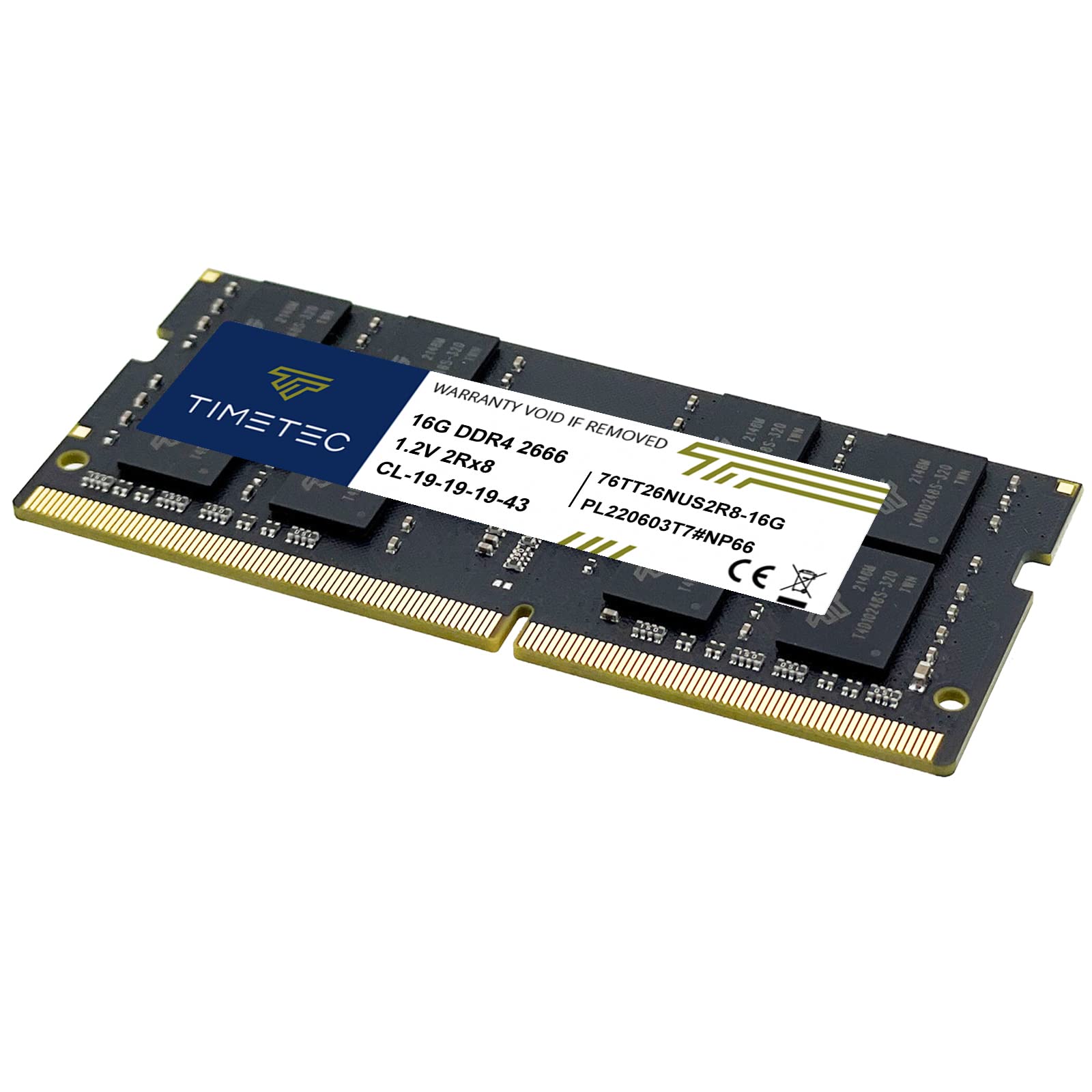 Amazon.co.jp: Timetec 16GB DDR4 2666MHz PC4-21300 Non-ECC