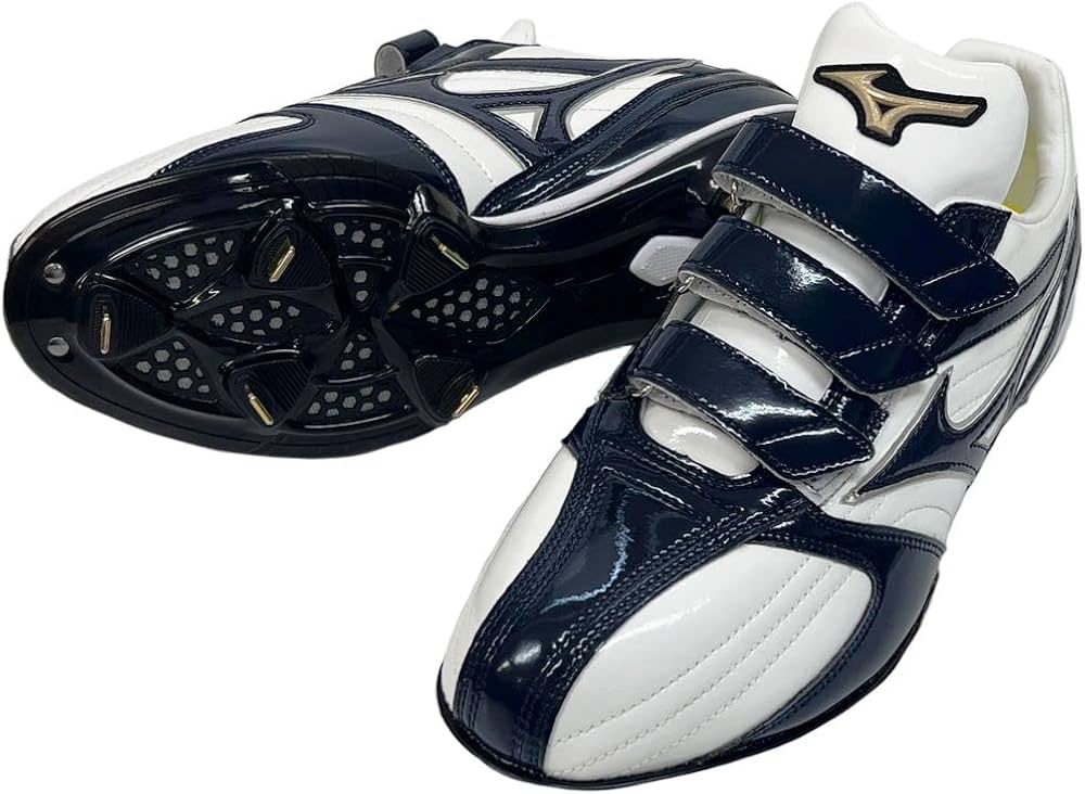 Amazon.co.jp: 26.5cm ミズノ 野球 スパイク ベルクロ ワイド 3本