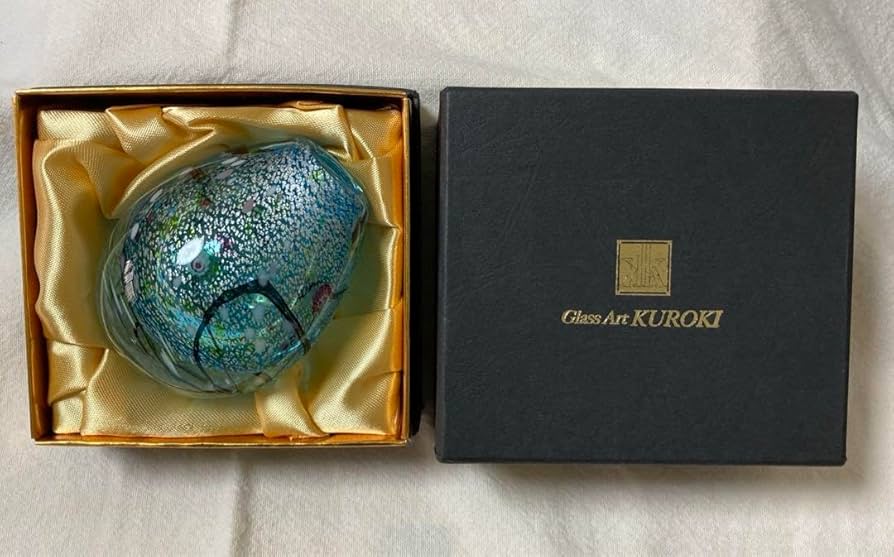 Amazon.co.jp: 品!! 黒木国昭 グラスアート宮崎 綾工房 ガラス工芸