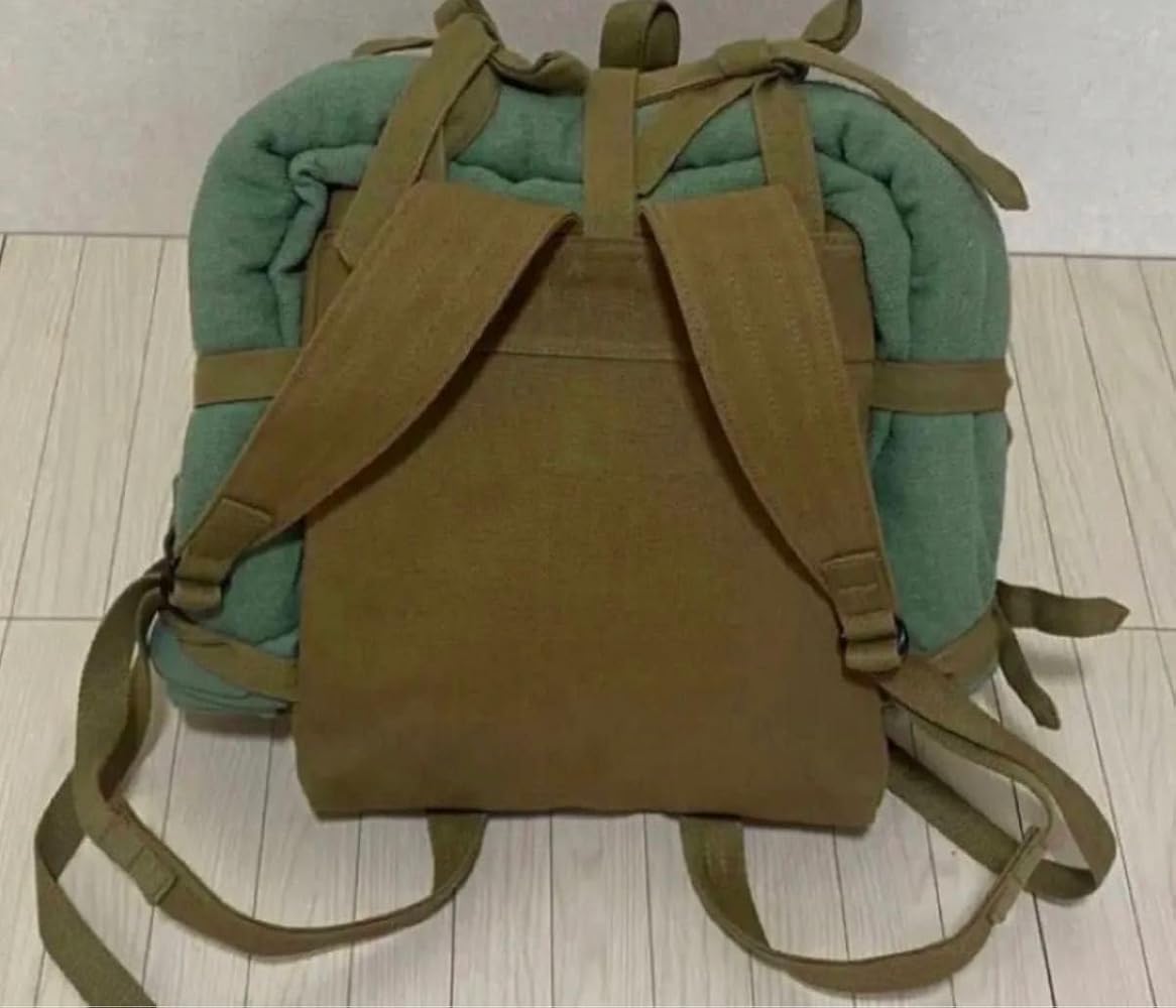 Amazon.co.jp: 日本軍 帝国陸軍兵用九九式背嚢と毛布 飯盒付 蛸足背嚢