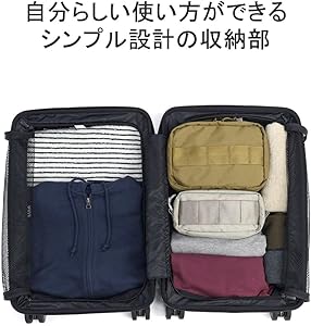 Amazon | [ゼロハリバートン] ZRP-ZX Carry-On 32L スーツケース 機内