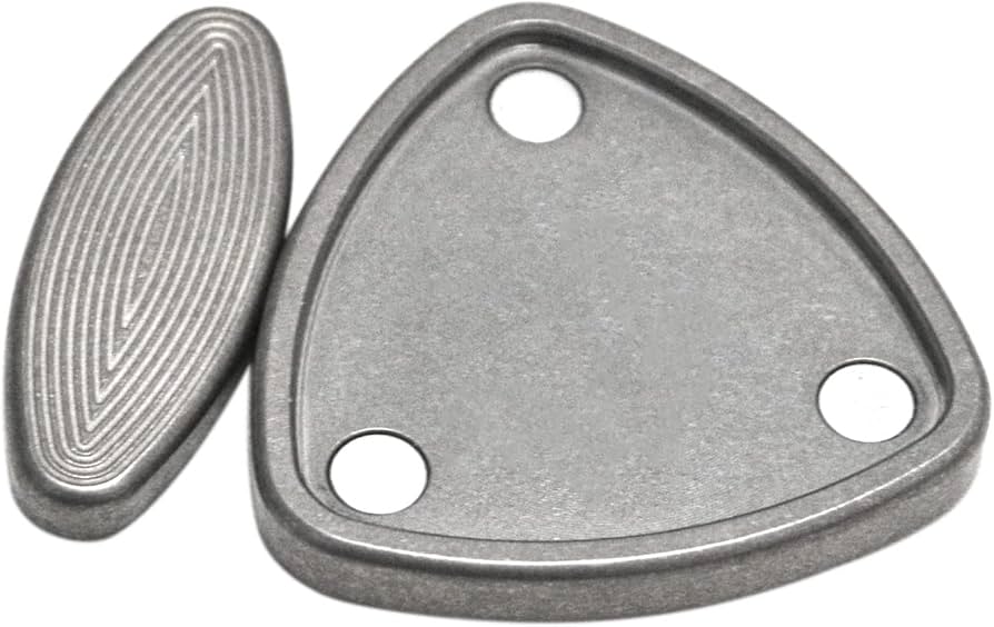 Amazon | ストレス解消玩具 EDC チタン合金 ハンドスピナー (チタン