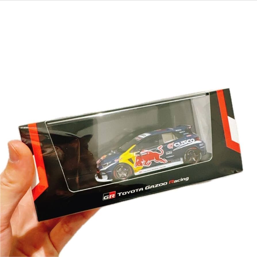 Amazon.co.jp: カッレロバンペラ Red Bull GR COROLLA ミニカー 1 43