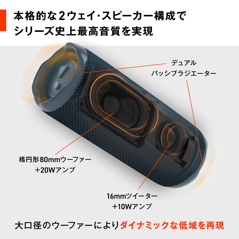 JBL Flip6 go3ワイヤレススピーカー 防水 Amazon.co.jp: JBL FLIP6