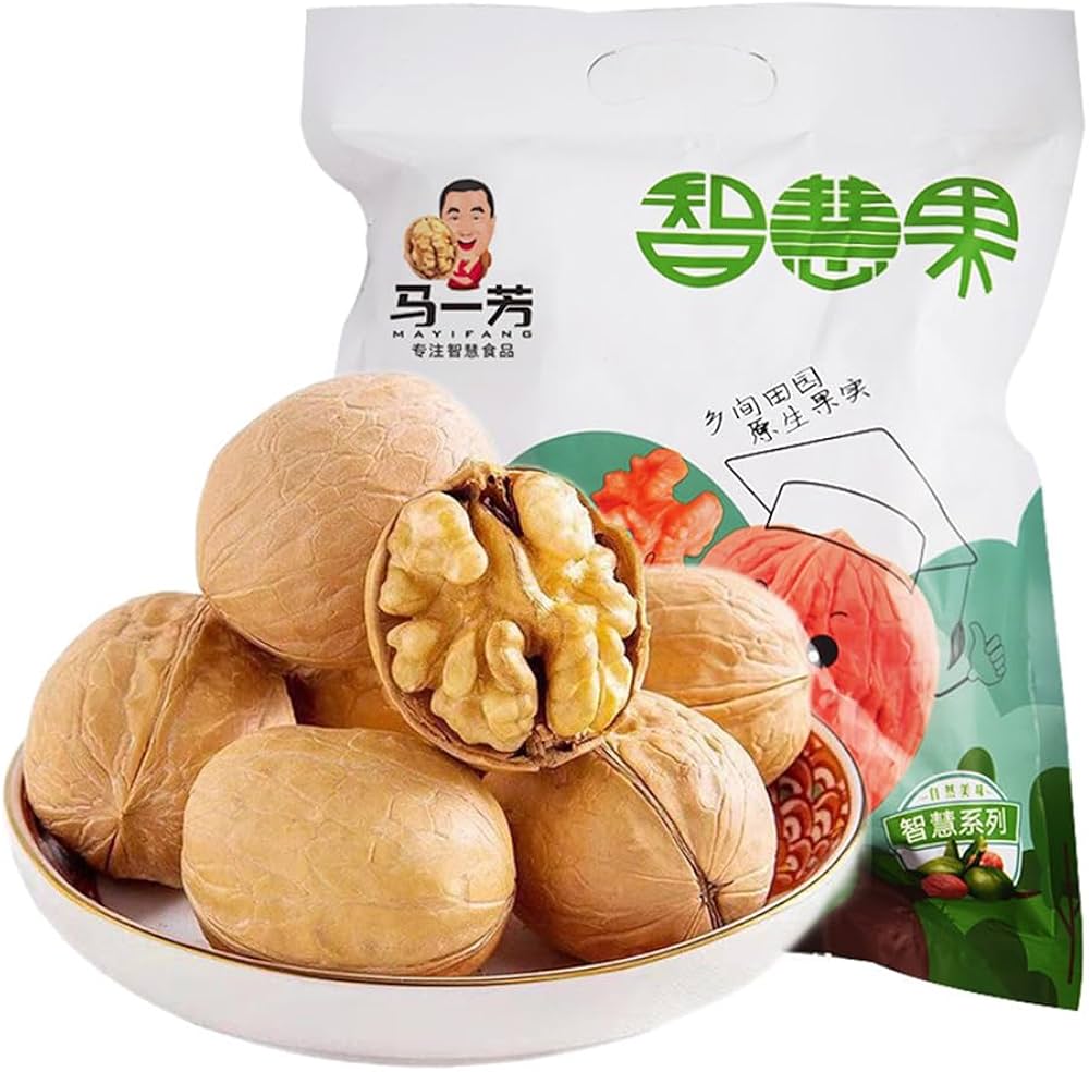 Amazon.co.jp: 纸皮核桃 500g/袋 核桃 胡桃 スナックナッツ 中国の軽食