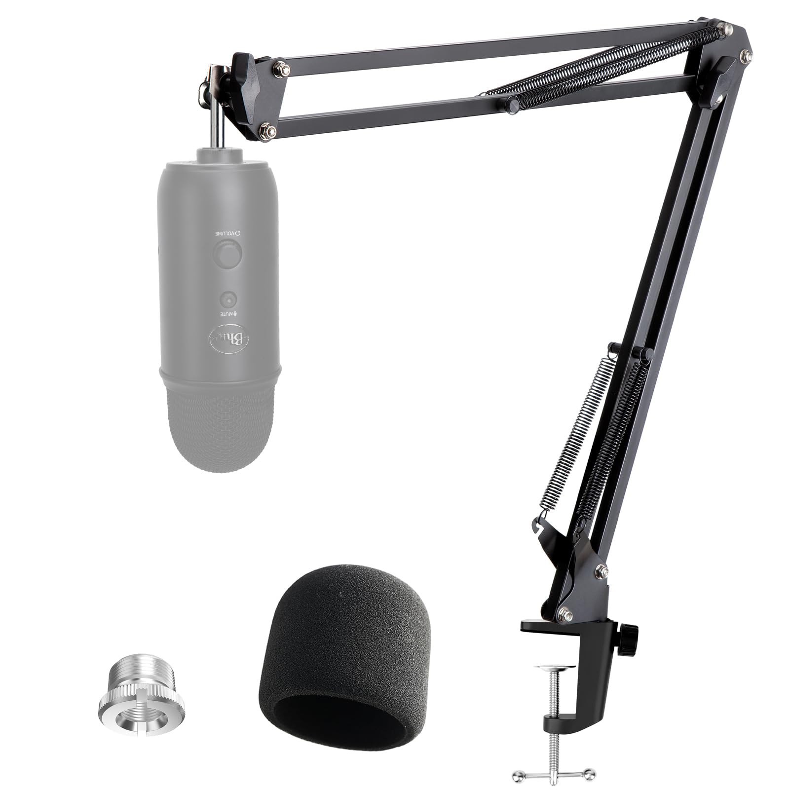 Amazon.com: Blue Yeti Microphone Stand with Foam Cover
