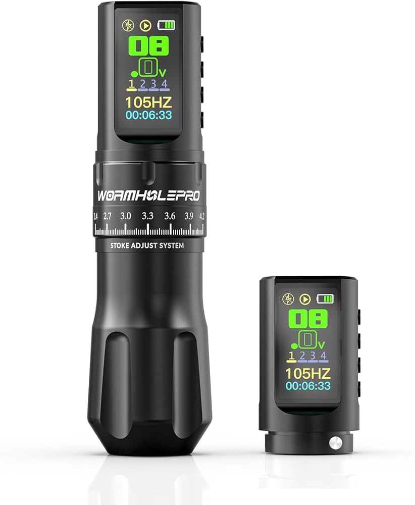 Amazon | タトゥーガン AQUILA ワイヤレスタトゥー マシン 多機能