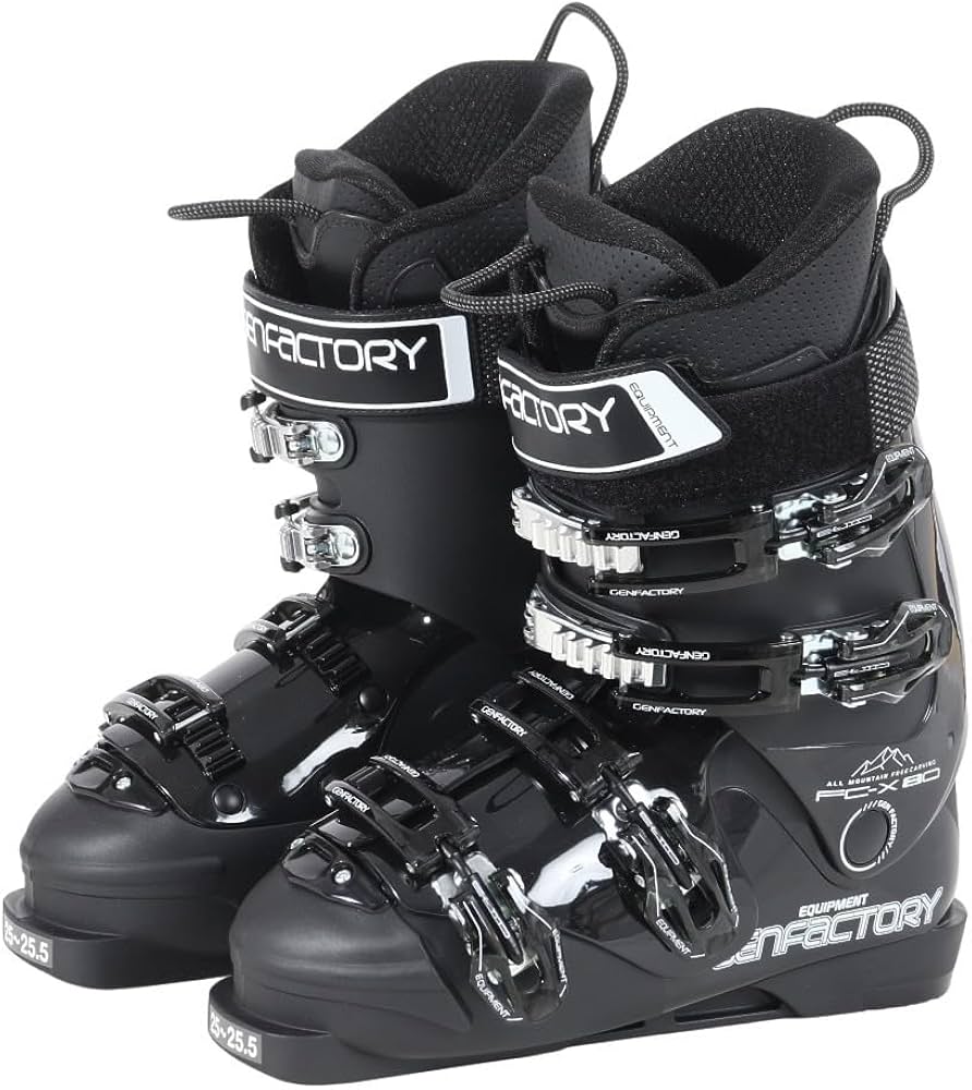 Amazon | ゲン（GEN） スキーブーツ FCX BLK（ブラック/25．0/Men's