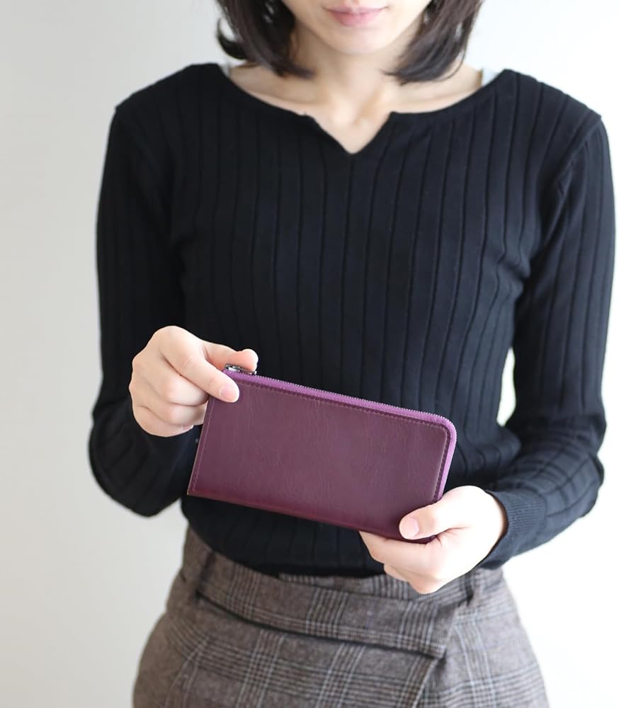 Amazon | [STATUSY] il modo ZIP 日本製 L字ファスナー 本革