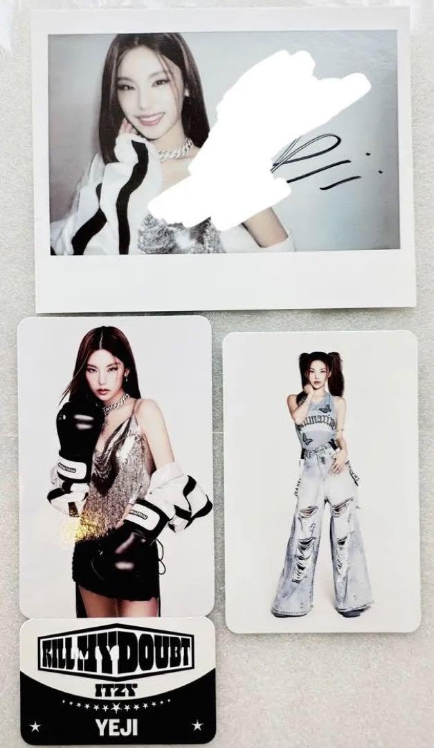 ICHILLIN アイチリン イェジュ サイン入り チェキ ポラ 直筆サイン入り