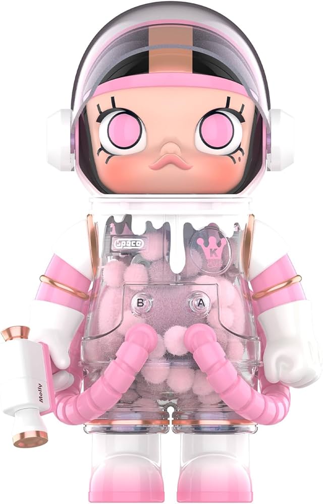 Amazon.co.jp: POP MART MEGA Space Molly 400% 心からの言葉