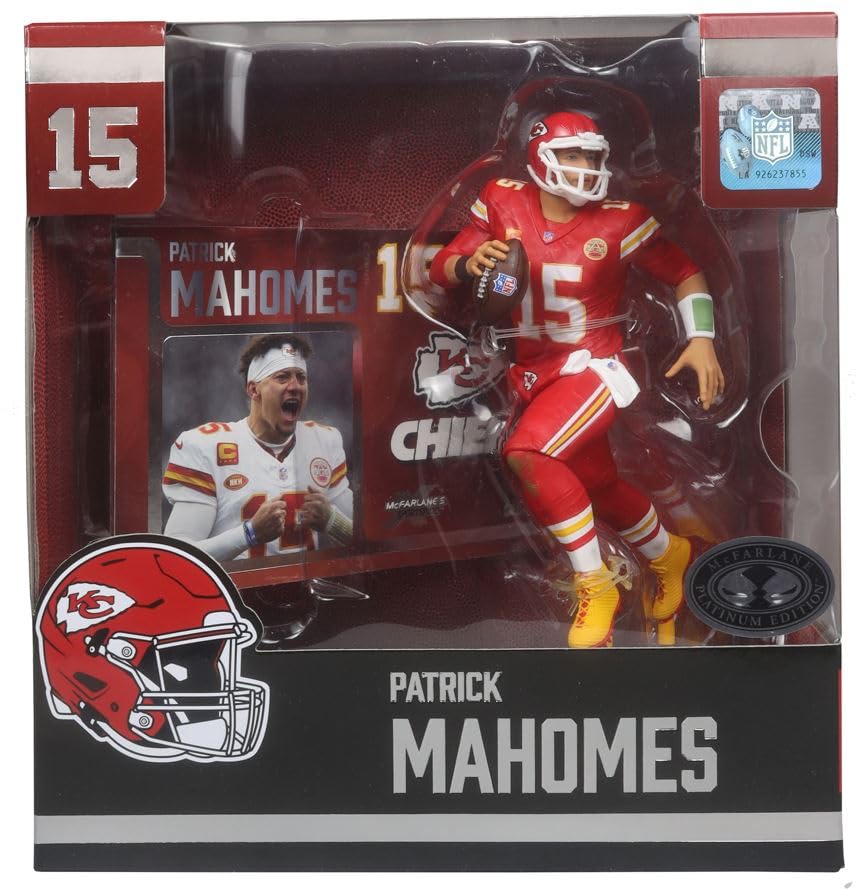 Amazon.com: McFarlane Patrick Mahomes (Kansas City Chiefs) NFL 7