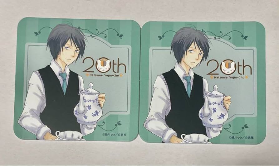 Amazon｜夏目友人帳 原作 カフェ 限定 コースター 田沼要 2点セット