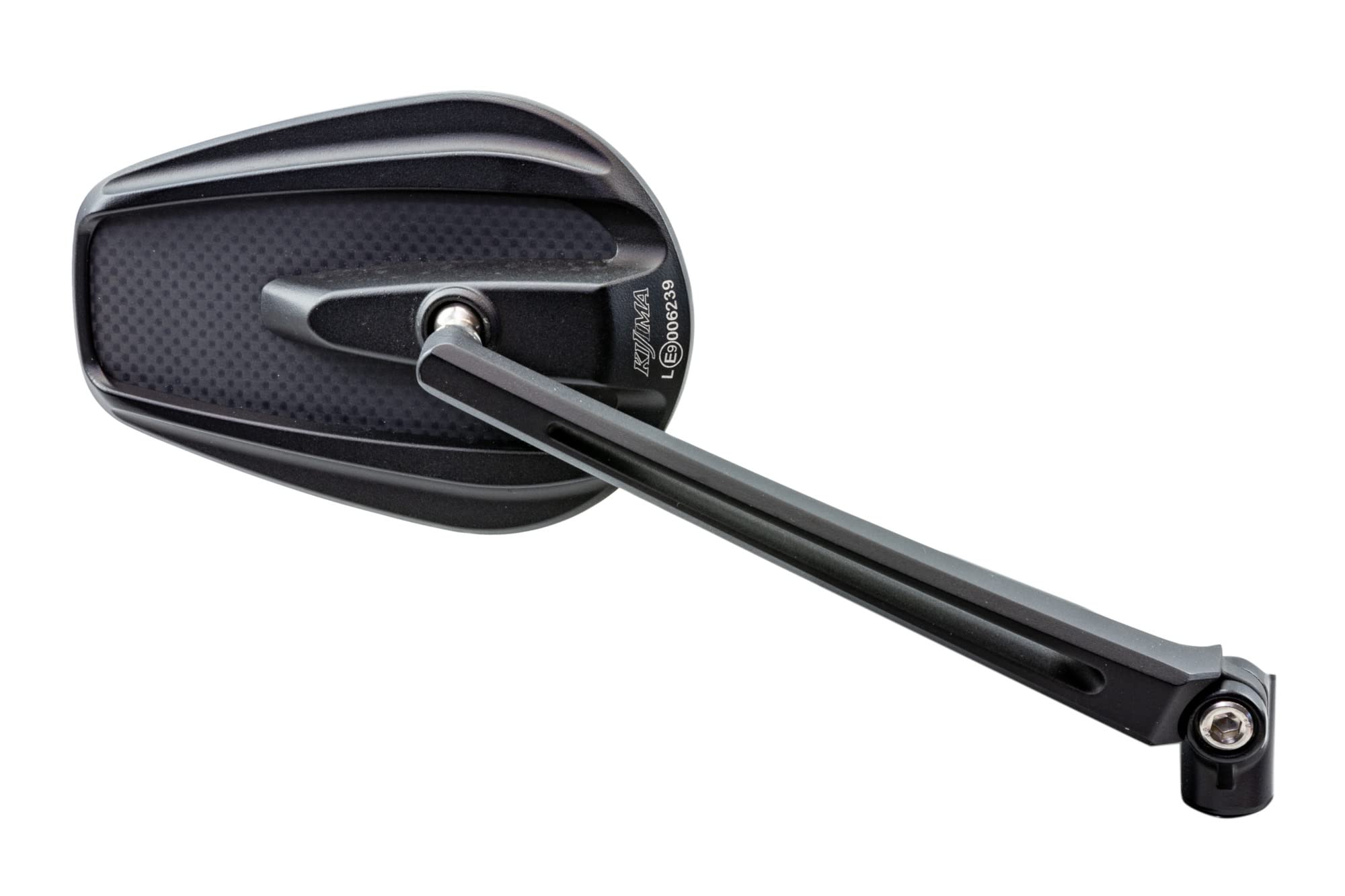 Amazon | キジマ(Kijima) バイクパーツ ミラー TECH11 オーバルエッジ