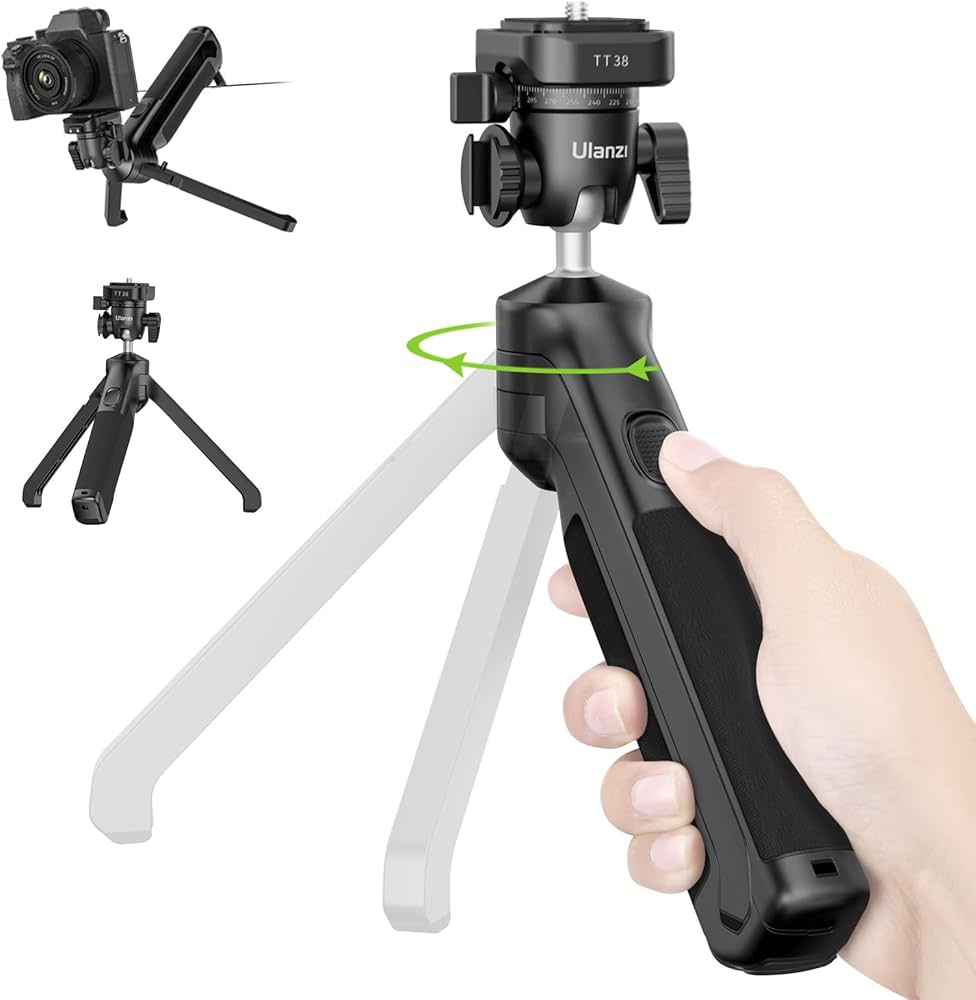 Amazon | Ulanzi VlogPod TT38ミニ三脚 多機能カメラ三脚 Uka & F38