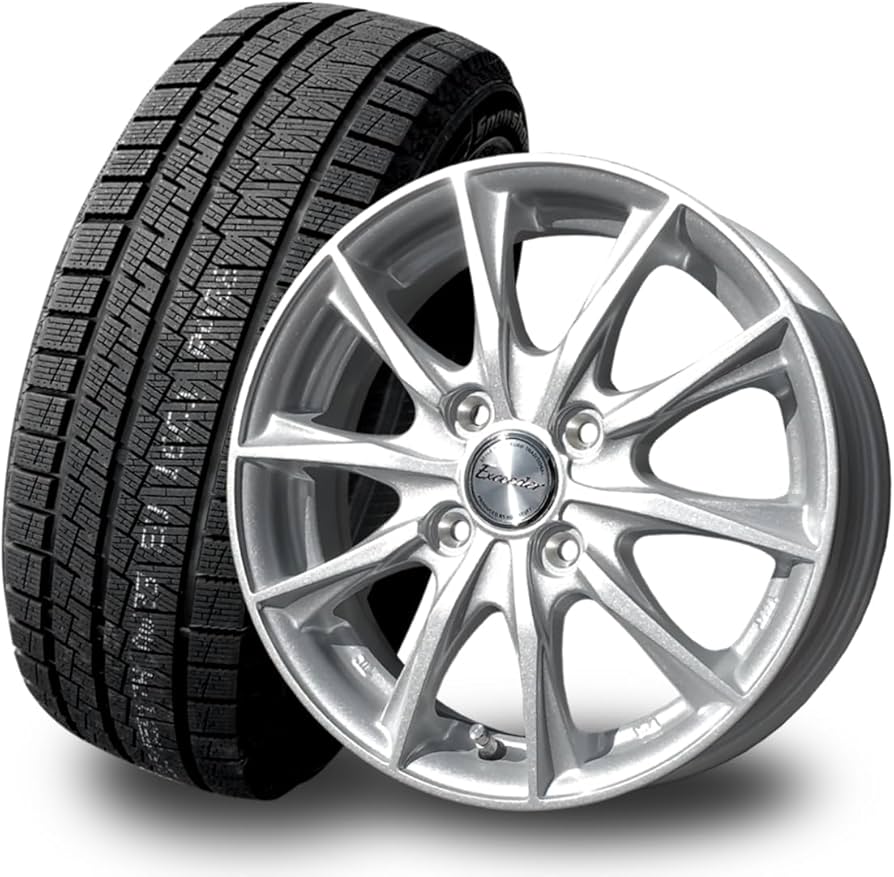 Amazon | 165/60R14 スタッドレス&ホイール4本セット DA17エブリィ